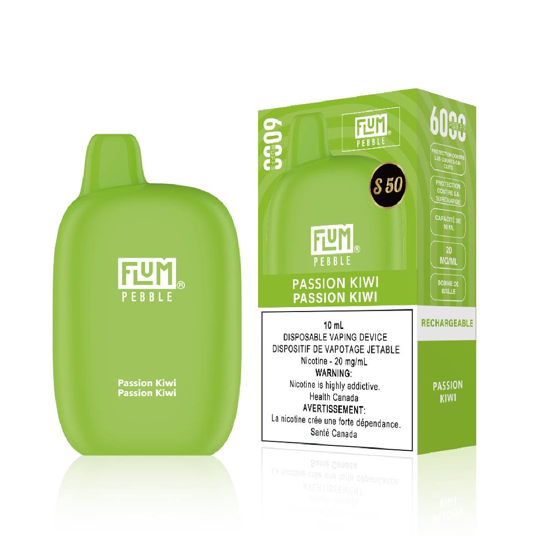 FLUM PEBBLE - PASSION KIWI Windsor Vape FLUM PEBBLE - PASSION KIWI Windsor Vape