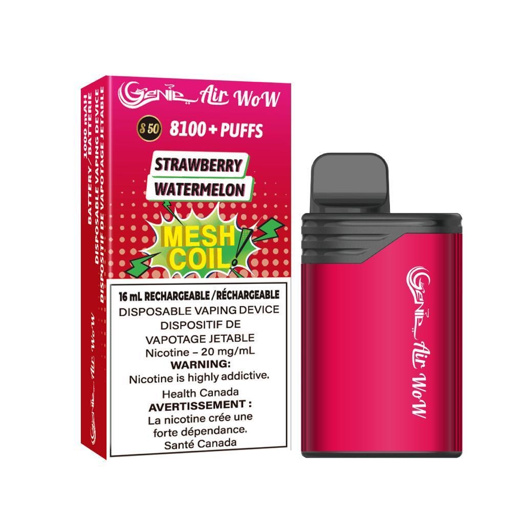GENIE AIR WOW BOX - STRAWBERRY WATERMELON (10 Pc/box)