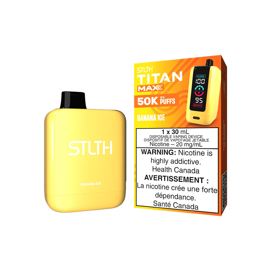 STLTH TITAN MAX 50000 - BANANA ICE
