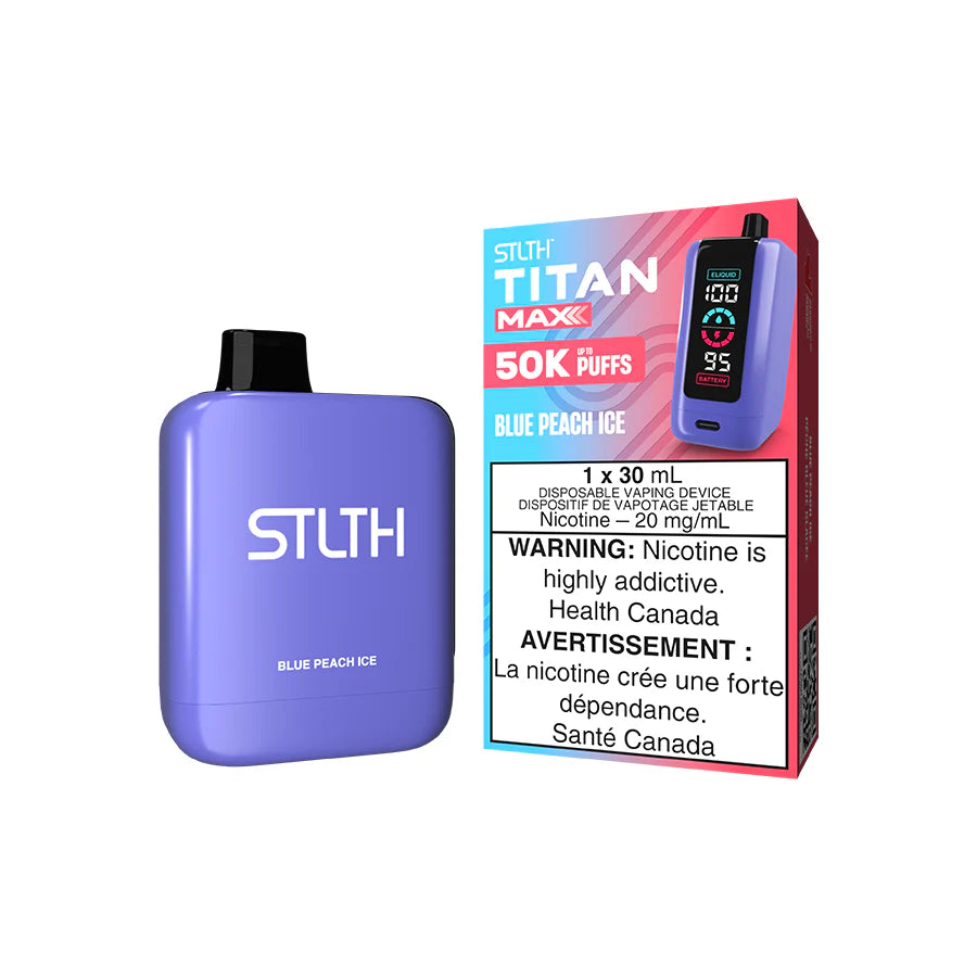 STLTH TITAN MAX 50000 - BLUE PEACH ICE