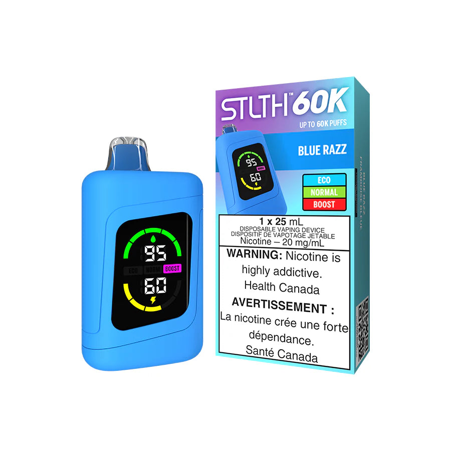 STLTH 60K - BLUE RAZZ