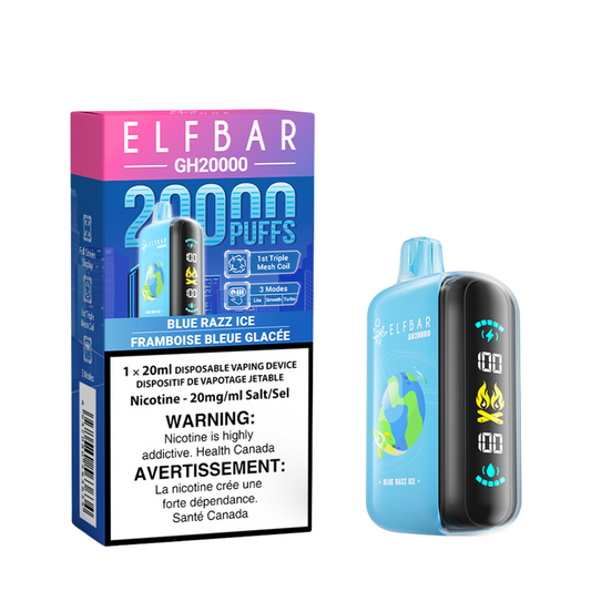 ELFBAR 20000 - BLUE RAZZ ICE