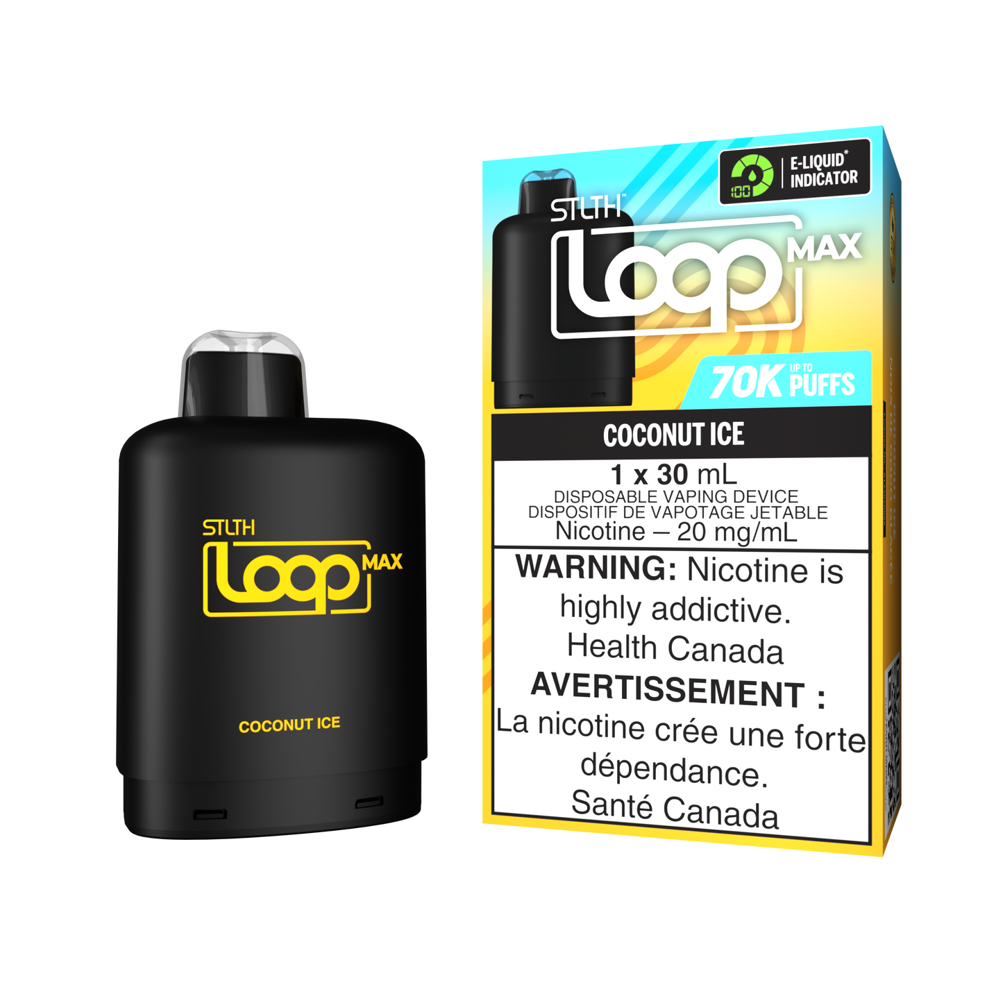 STLTH LOOP MAX 70K PODS - COCONUT ICE