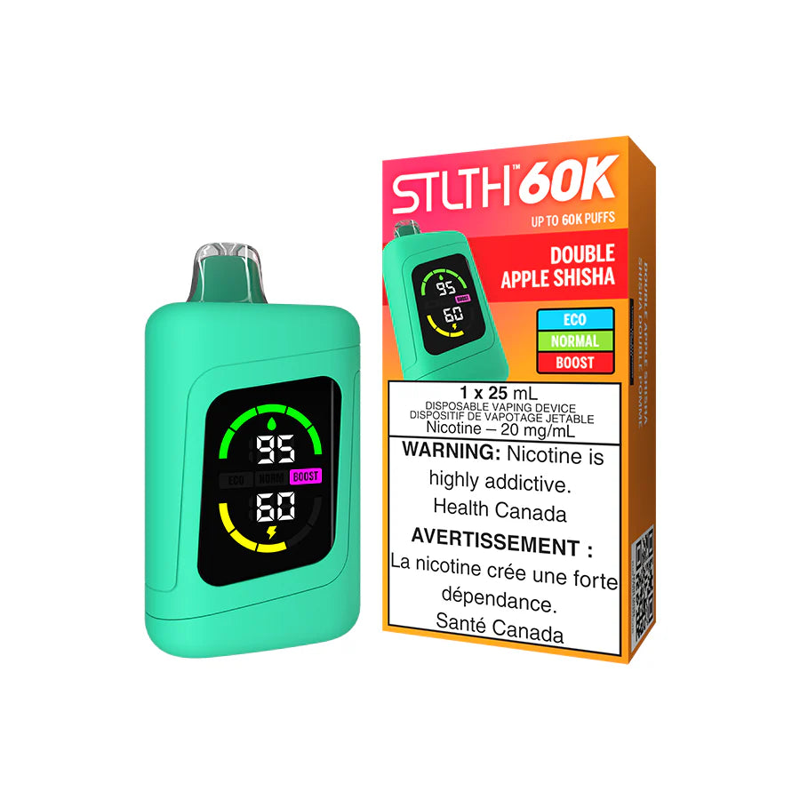 STLTH 60K - DOUBLE APPLE SHISHA