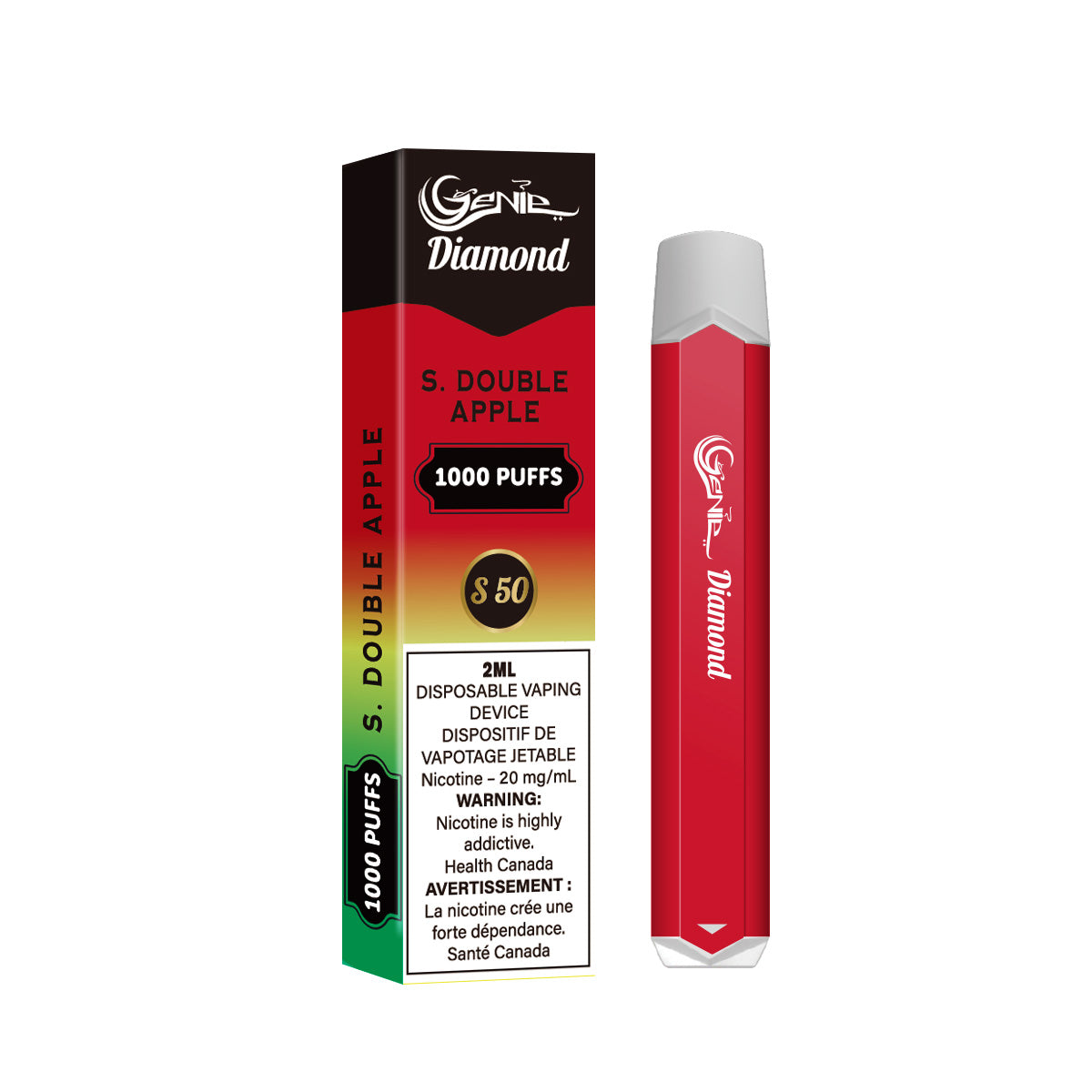 GENIE DIAMOND(1000) - SOUR DOUBLE APPLE