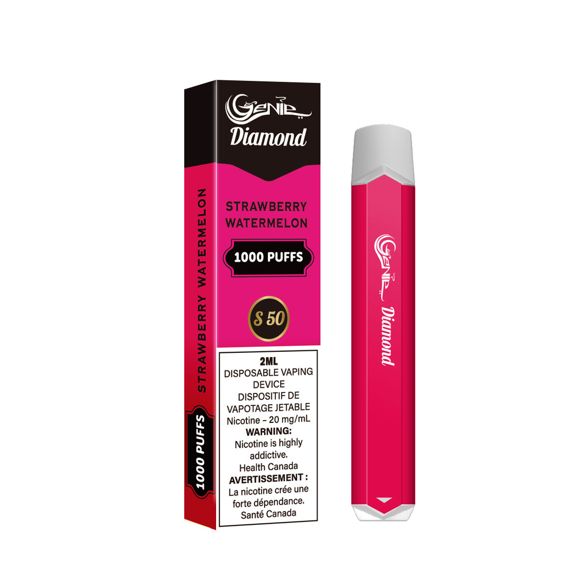 GENIE DIAMOND(1000) - STRAWBERRY WATERMELON