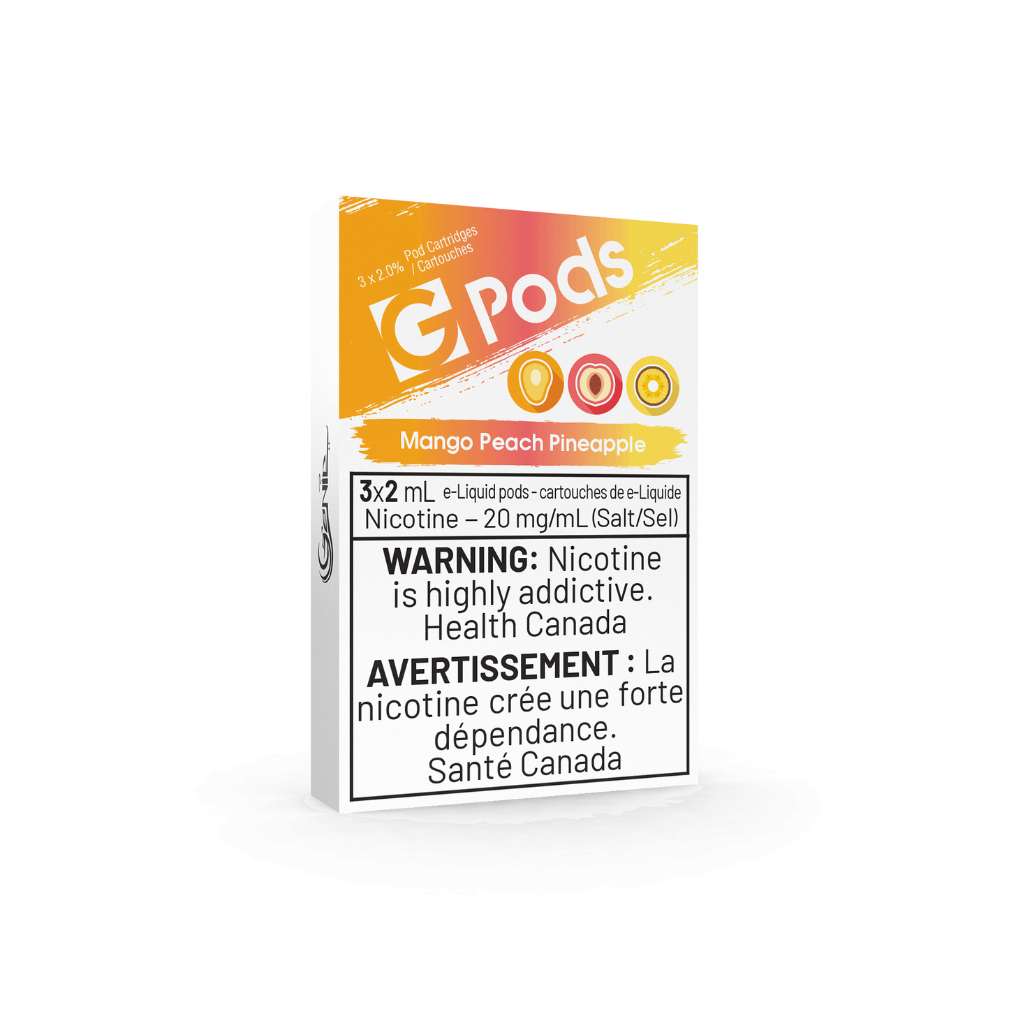G PODS - MANGO PEACH PINEAPPLE
