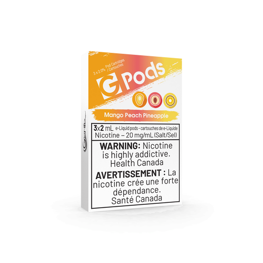 G PODS - MANGO PEACH PINEAPPLE