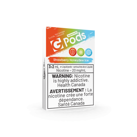 G PODS - STRAWBERRY HONEYDEW ICE