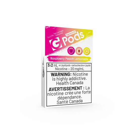 G PODS - RASPBERRY PEACH LEMONADE