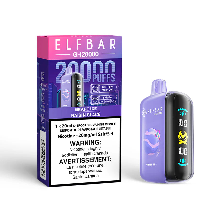 ELFBAR 20000 - GRAPE ICE
