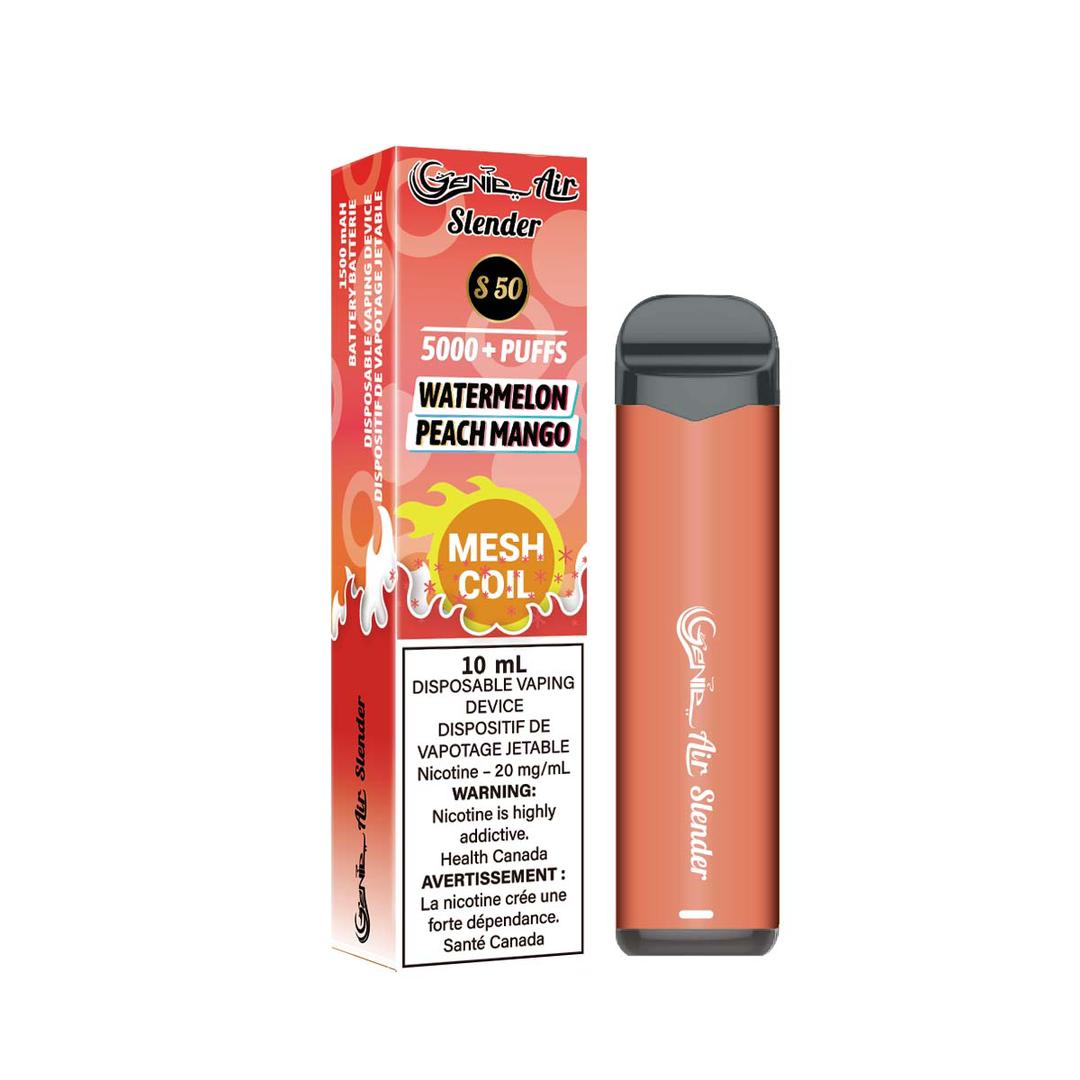 GENIE AIR SLENDER - WATERMELON PEACH MANGO (10 pc / box)