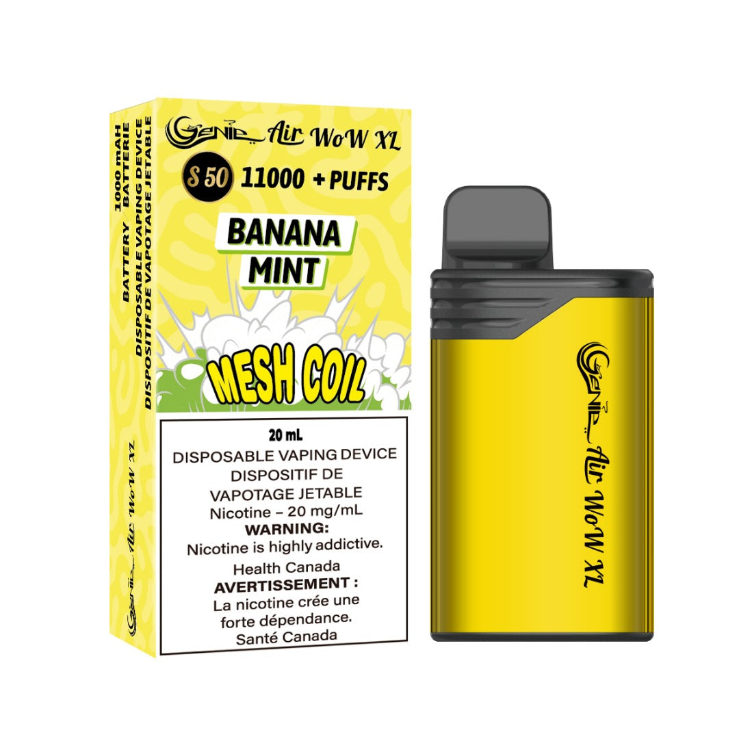 GENIE AIR WOW XL - BANANA MINT (11000)