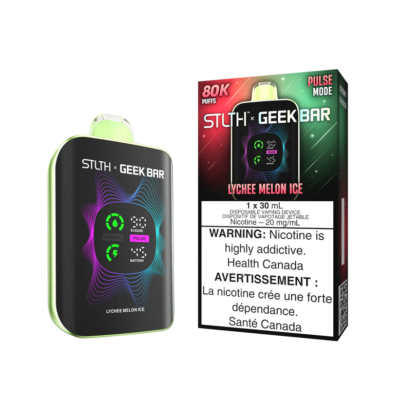 STLTH GEEKBAR 80K - LYCHEE MELON ICE