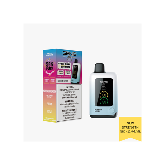 GENIE AIR PRO 50K (12MG/ ML) - BLUERAZZ LEMON