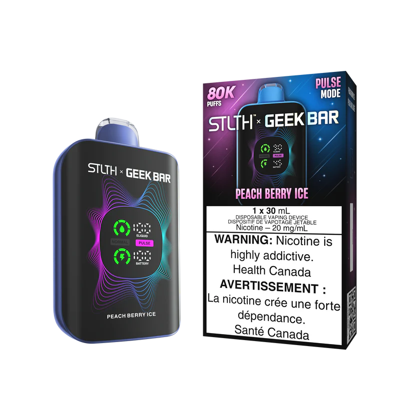 STLTH GEEKBAR 80K - PEACH BERRY ICE