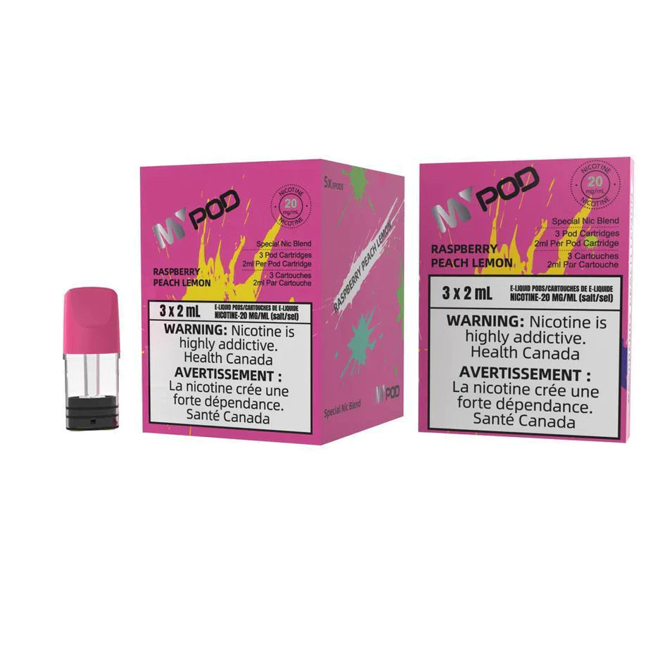 MY PODS - RASPBERRY PEACH LEMON