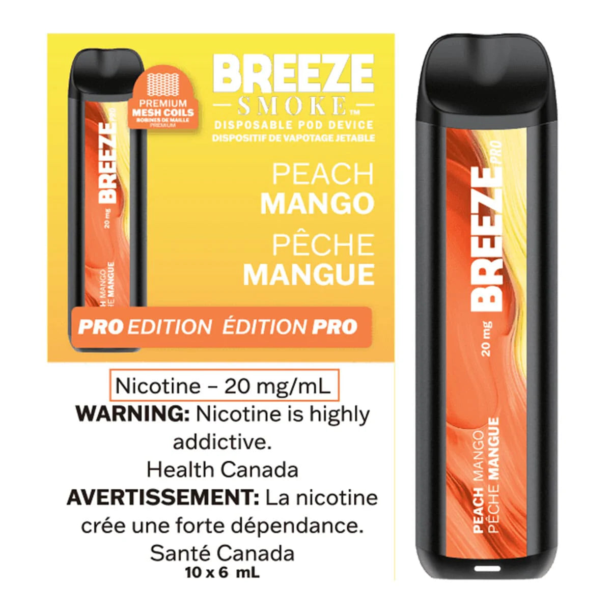 BREEZE PRO - PEACH MANGO