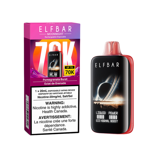 ELFBAR MOONNIGHT 70K - POMEGRANATE BURST