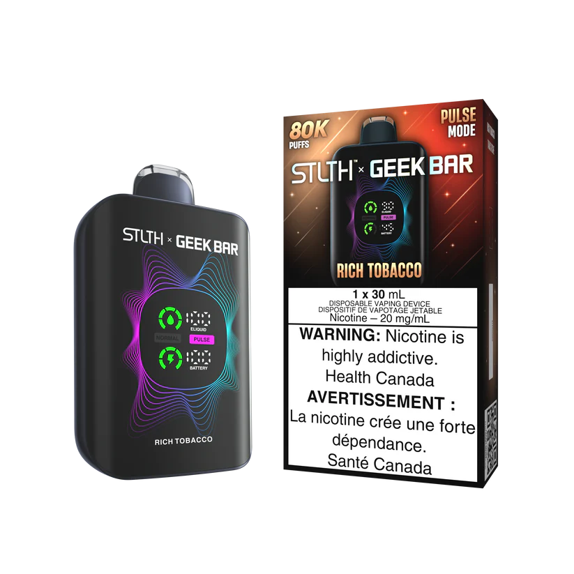 STLTH GEEKBAR 80K - RICH TOBACCO