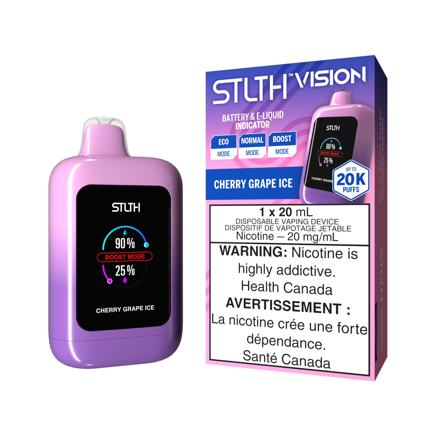 STLTH VISION - CHERRY GRAPE ICE