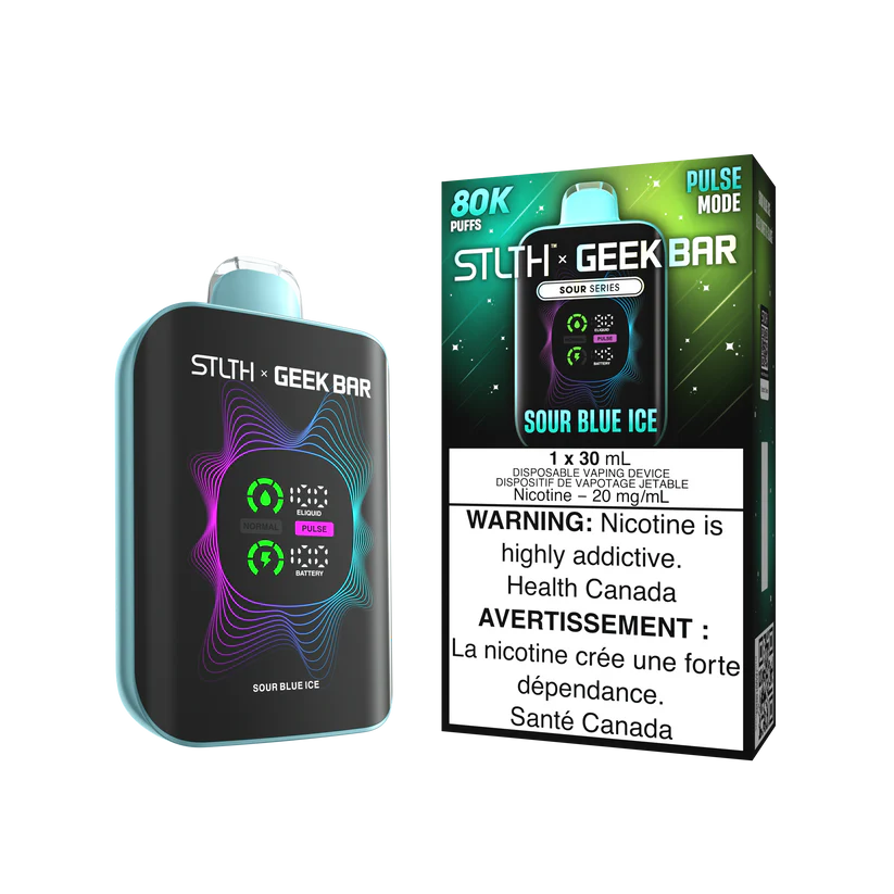 STLTH GEEKBAR 80K - SOUR BLUE ICE