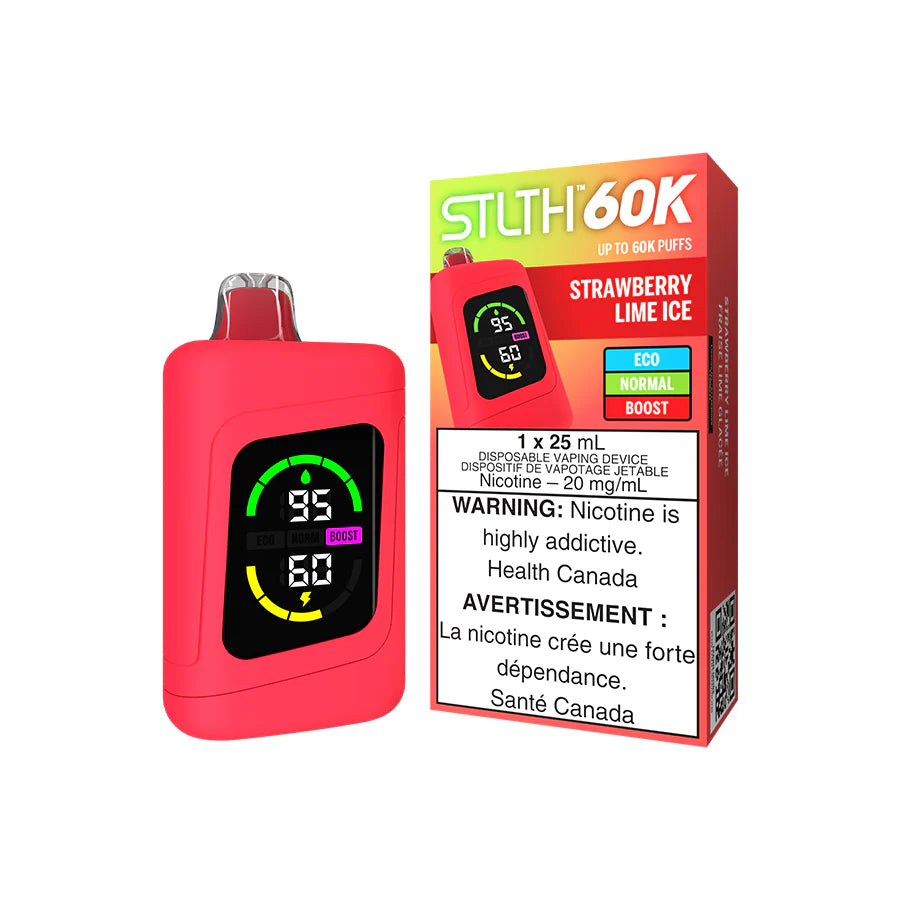 STLTH 60K - STRAWBERRY LIME ICE