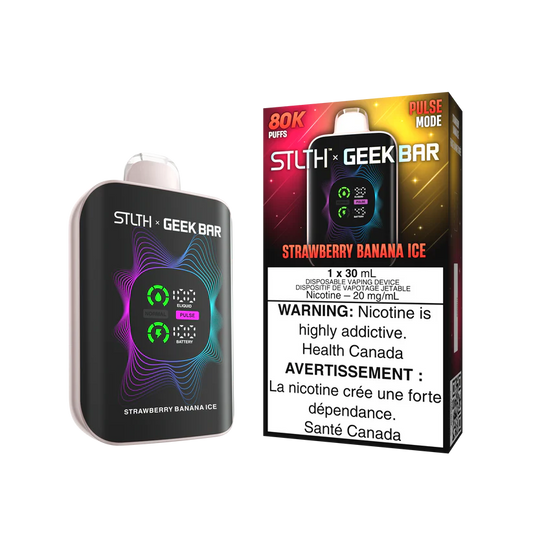 STLTH GEEKBAR 80K - STRAWBERRY BANANA ICE