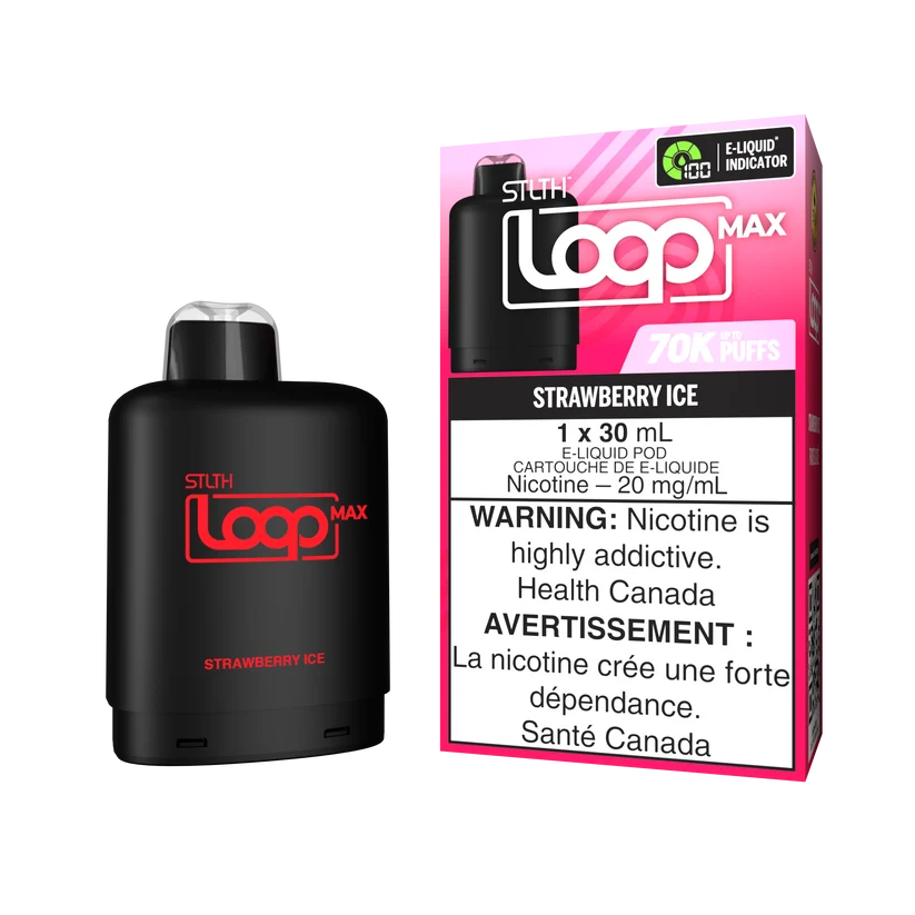 STLTH LOOP MAX 70K PODS - STRAWBERRY ICE