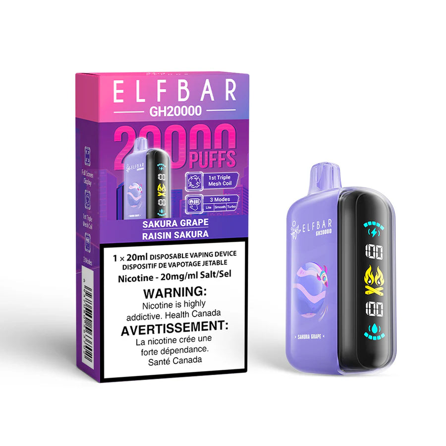 ELFBAR 20000 - SAKURA GRAPE