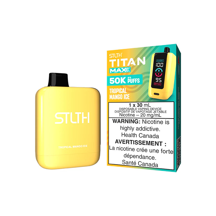 STLTH TITAN MAX 50000 - TROPICAL MANGO ICE