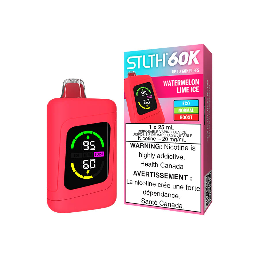 STLTH 60K - WATERMELON LIME ICE