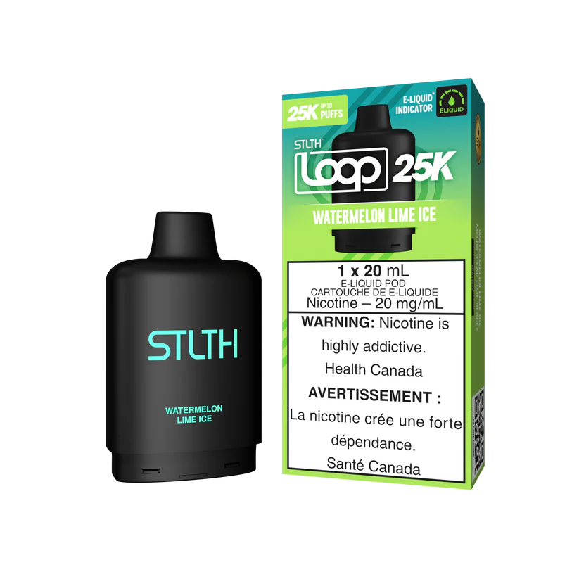 STLTH LOOP 25K POD - WATERMELON LIME ICE
