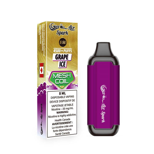 Genie spark 4500 grape ice synthetic 50