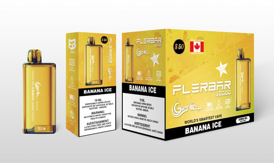 FLERBAR BANANA ICE BOX ( 10 IN A BOX )