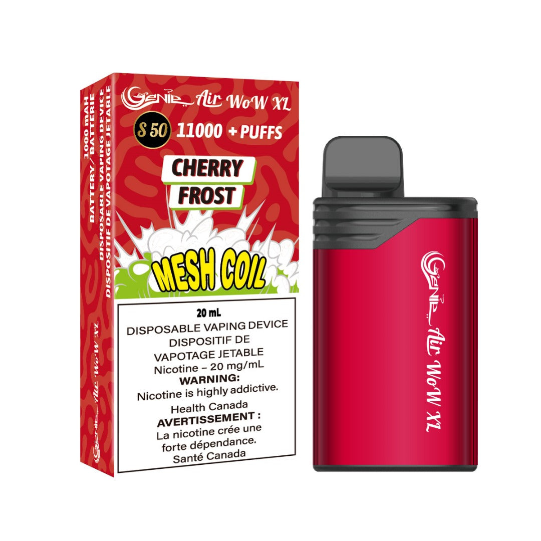 GENIE AIR WOW XL BOX - CHERRY FROST (11000) (10Pc/Box)