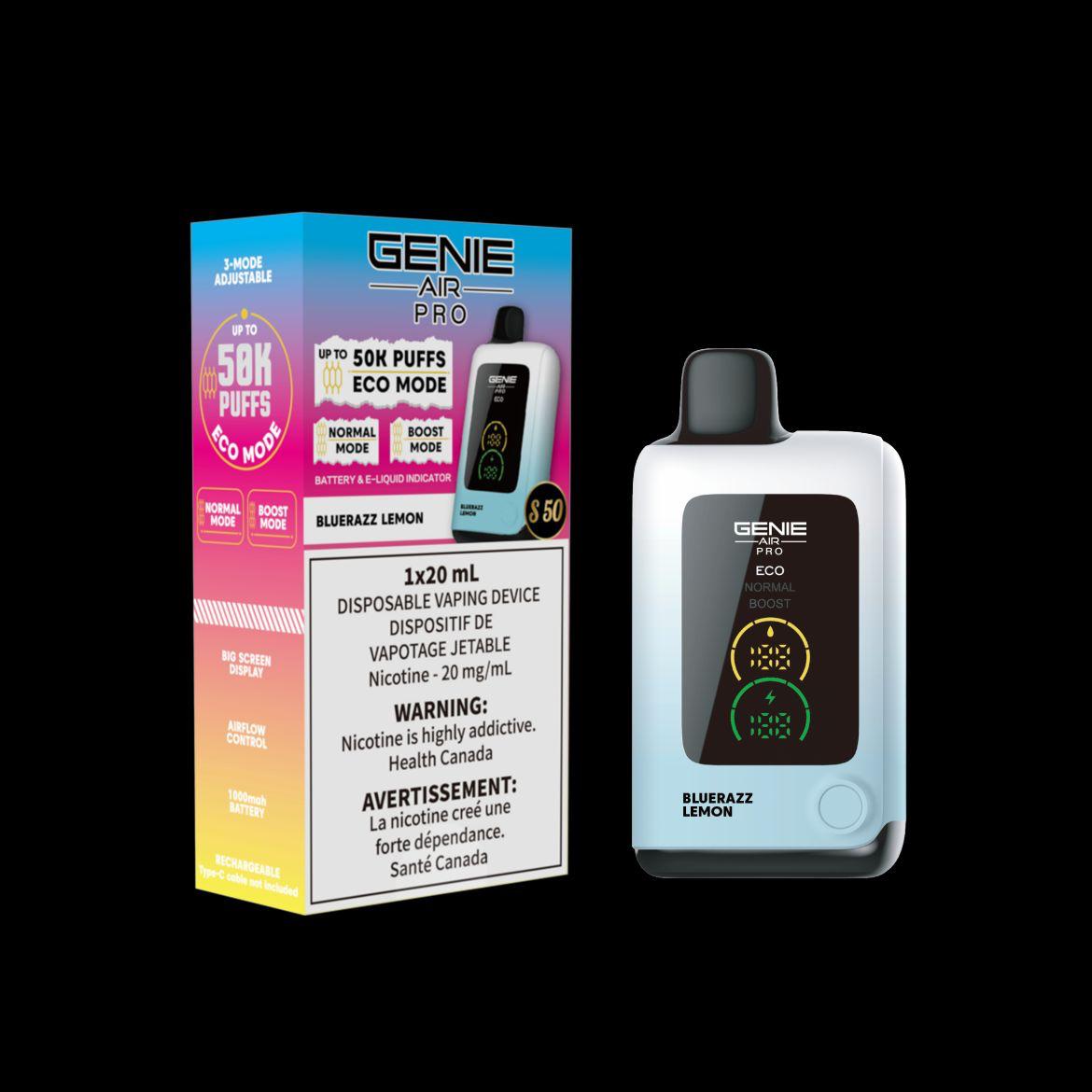 GENIE AIR PRO 50K - BLUERAZZ LEMON
