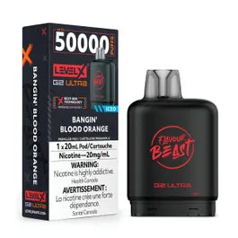 LEVEL X G2 ULTRA 50K - BANGIN' BLOOD ORANGE