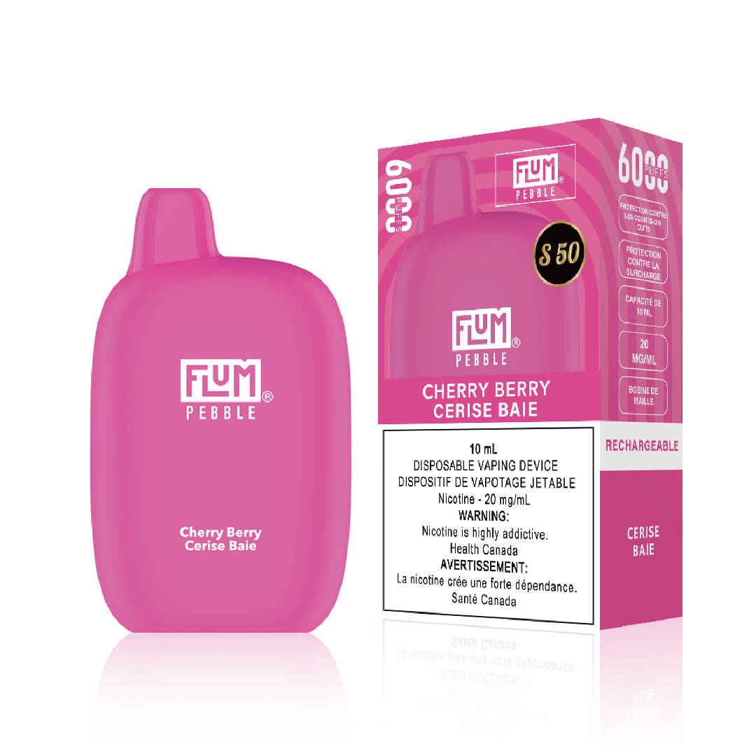 FLUM 6000 PUFFS CHERRY BERRY VAPE $19.99