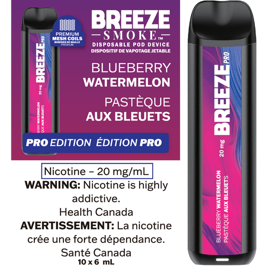 BREEZE PRO - BANANE MENTHE 20 MG