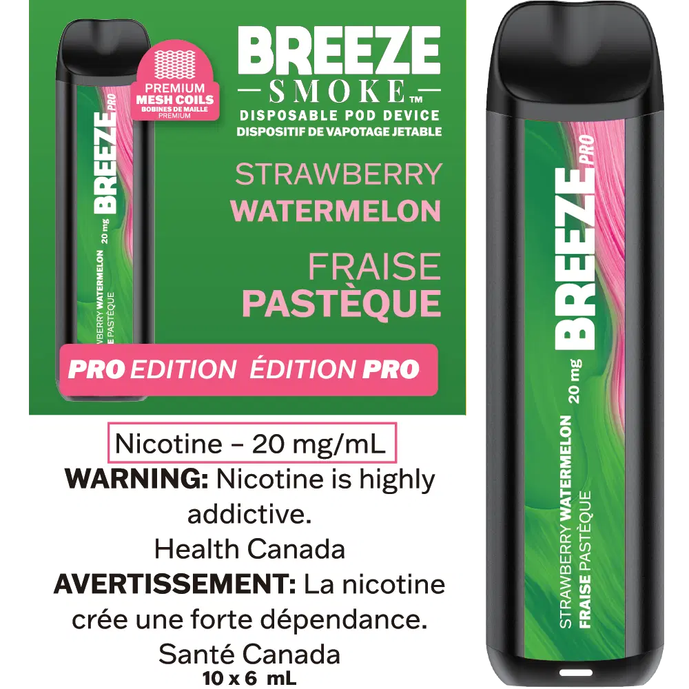 BREEZE PRO - BANANE MENTHE 20 MG