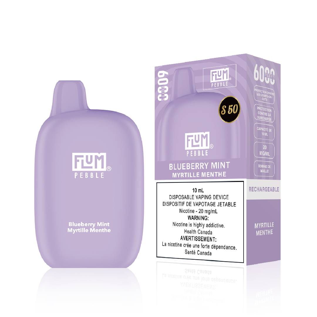 FLUM PEBBLE - BLUEBERRY MINT Windsor Vape FLUM PEBBLE - BLUEBERRY MINT Windsor Vape