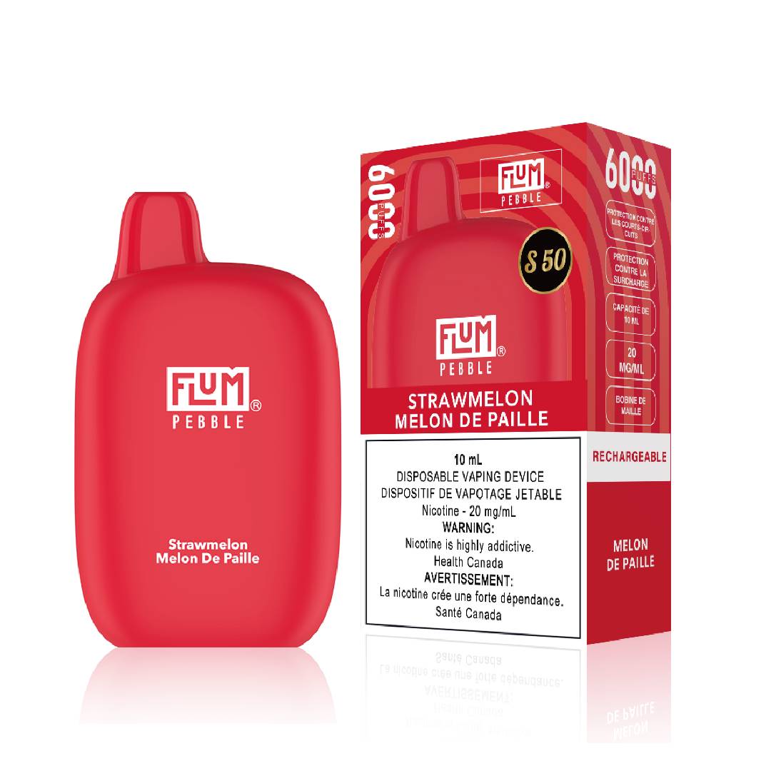 FLUM 6000 PUFFS STRAWBERRY WATERMELON VAPE $19.99