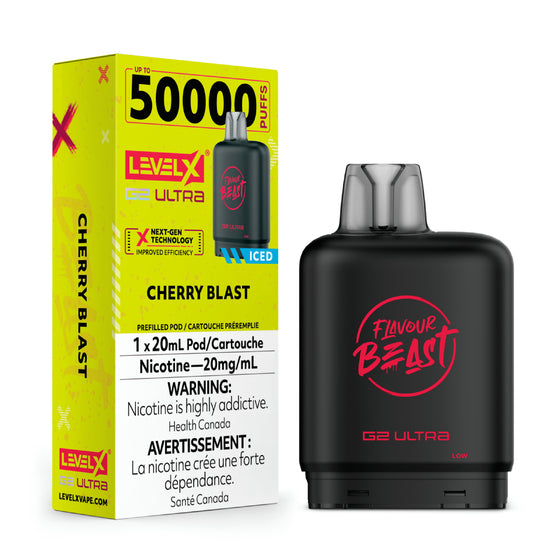 LEVEL X G2 ULTRA 50K - CHERRY BLAST