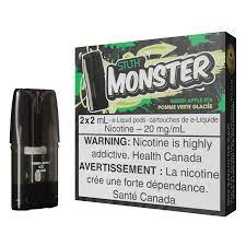 MONSTER PODS - GREEN APPLE ICE