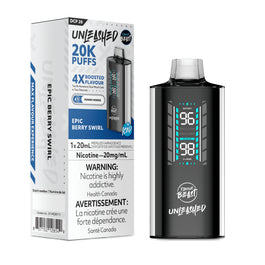 FLAVOUR BEAST UNLEASHED 20K EPIC - BERRY SWIRL