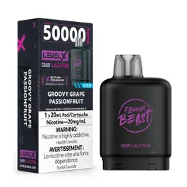 LEVEL X G2 ULTRA 50K - GROOVY GRAPE PASSIONFRUIT