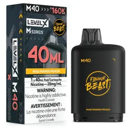 LEVELX M SERIES 160K POD - MAD MANGO PEACH