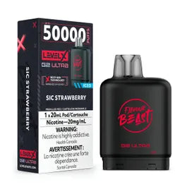 LEVEL X G2 ULTRA 50K - SIC STRAWBERRY