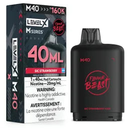 LEVELX M SERIES 160K POD - SIC STRAWBERRY